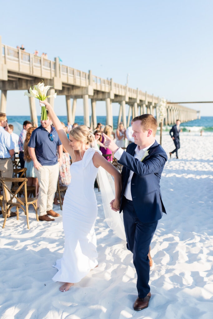 pier suite wedding pensacola beach venue ceremony