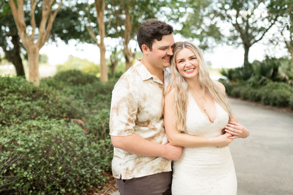 engagement session downtown pensacola veterans memorial park 