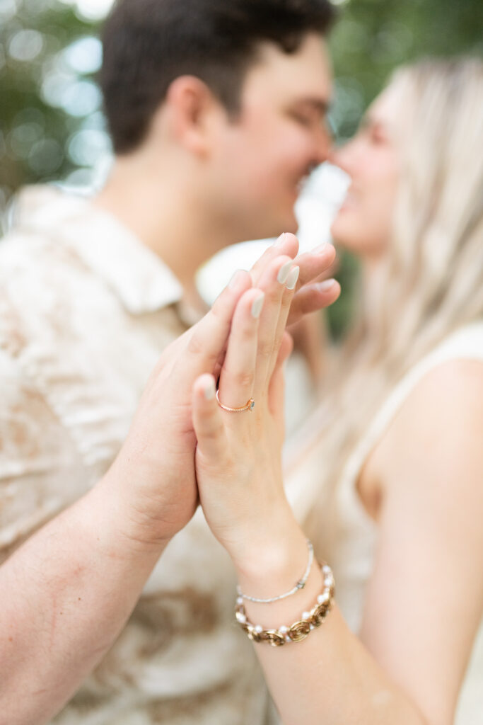 engagement session downtown pensacola veterans memorial park 